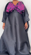 Black & Pink Handmade Bubu Dress